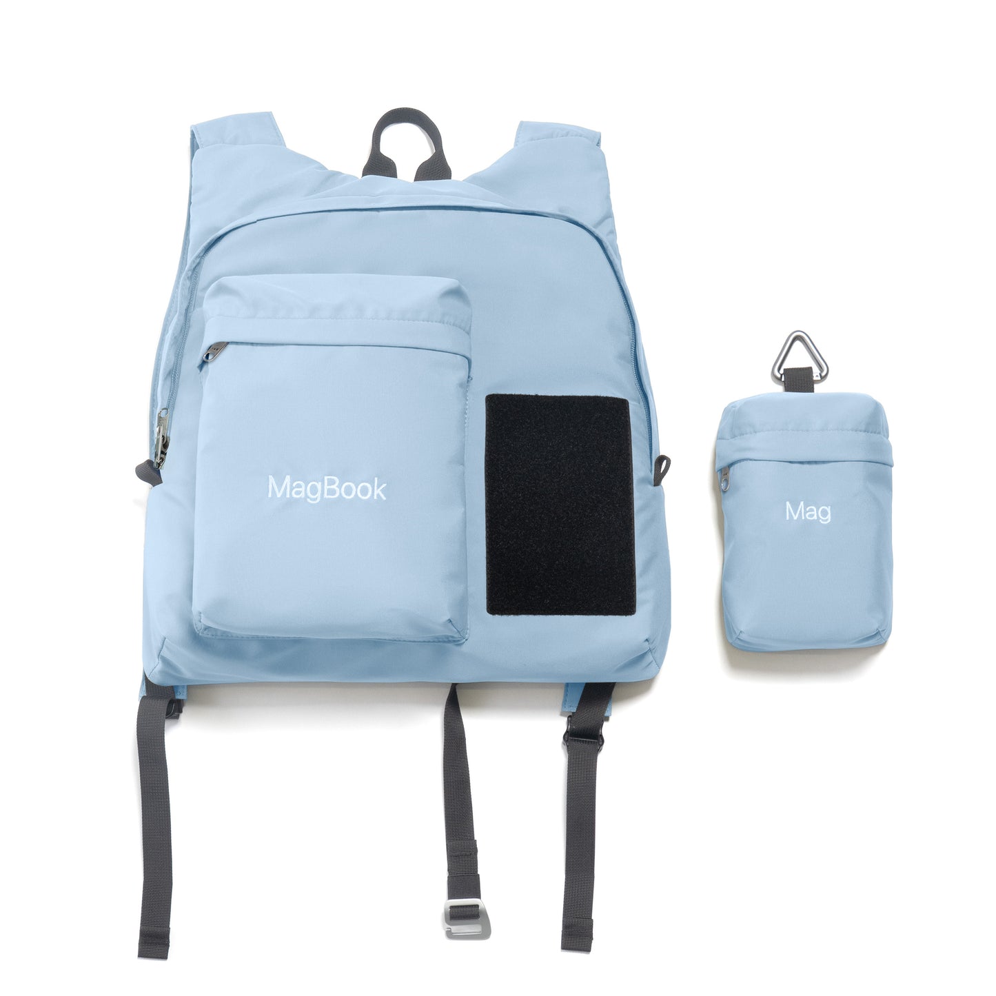 MagBook Nylon Backpack Mini - Ice Water Blue
