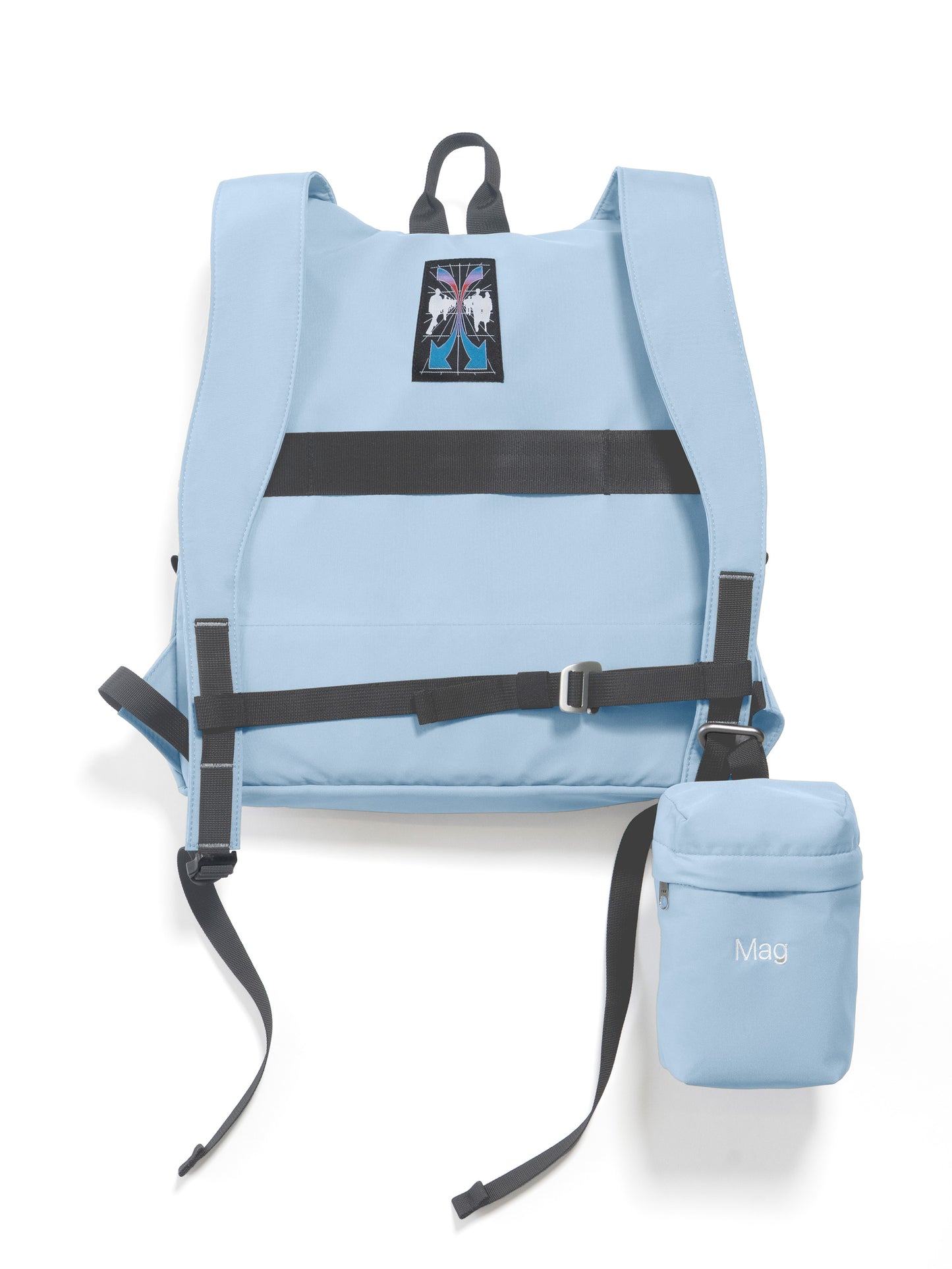 MagBook Nylon Backpack Mini - Ice Water Blue