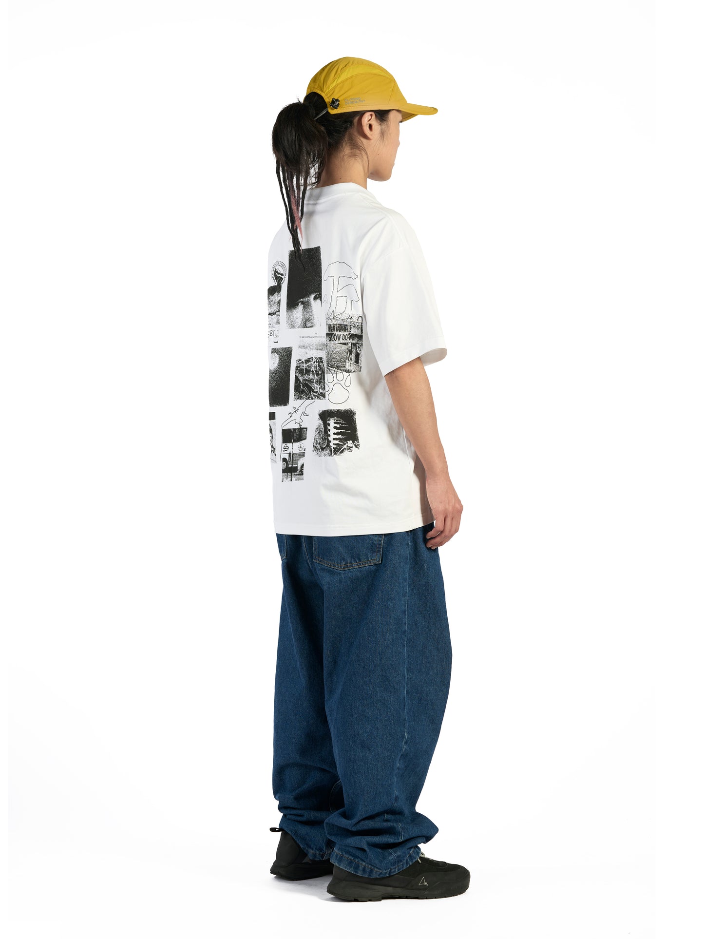 High Heel Mushroom T-shirt  - White