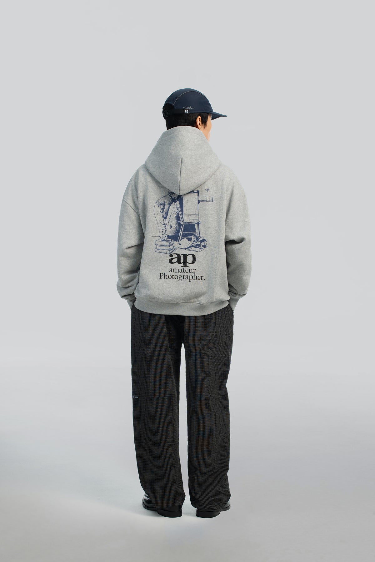 Boy Photographer Fleece-Lined Hoodie Jacket