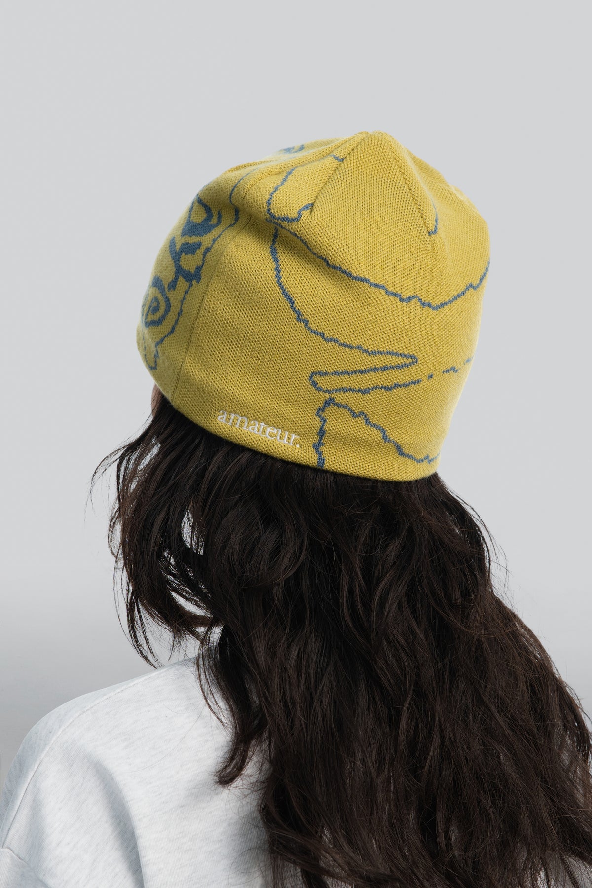 amatuer Spiral Wool Beanie