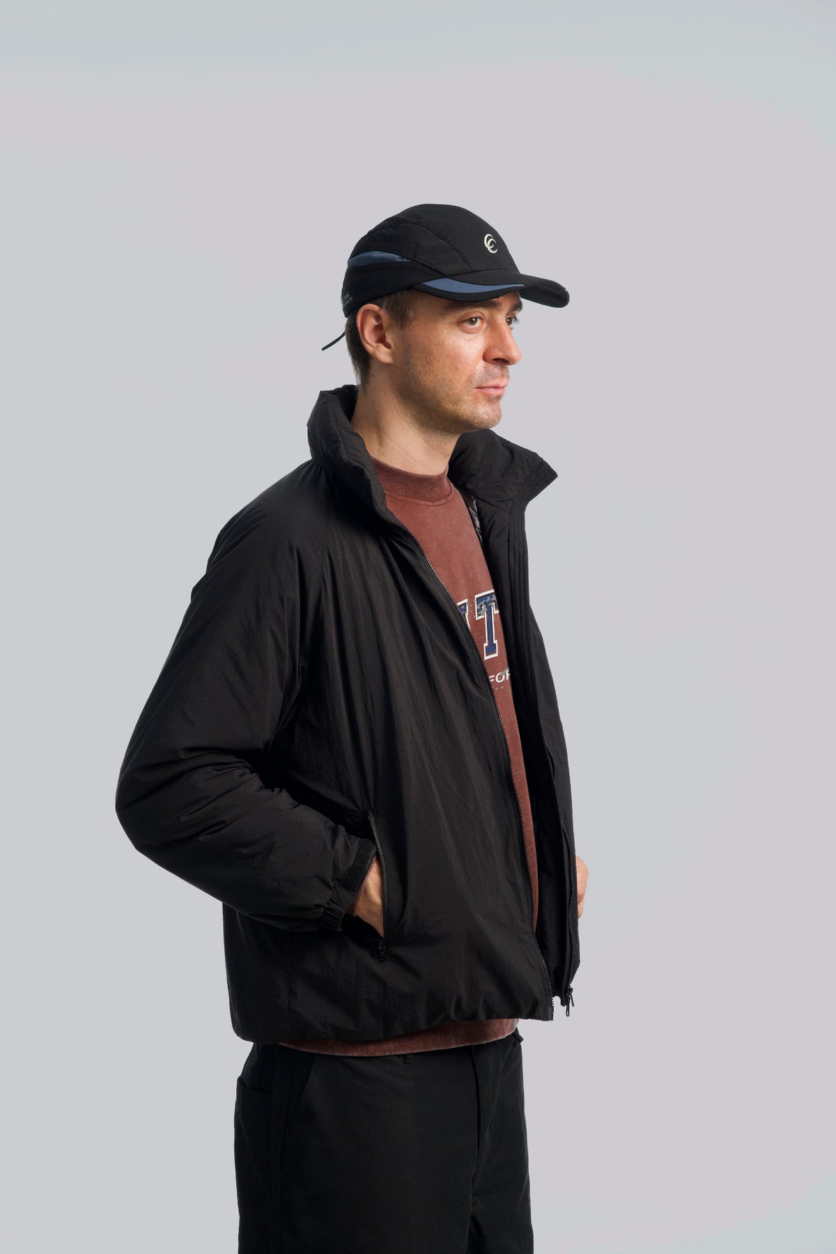 amateur Photographer Waterproof Paneled Puffer Jacket