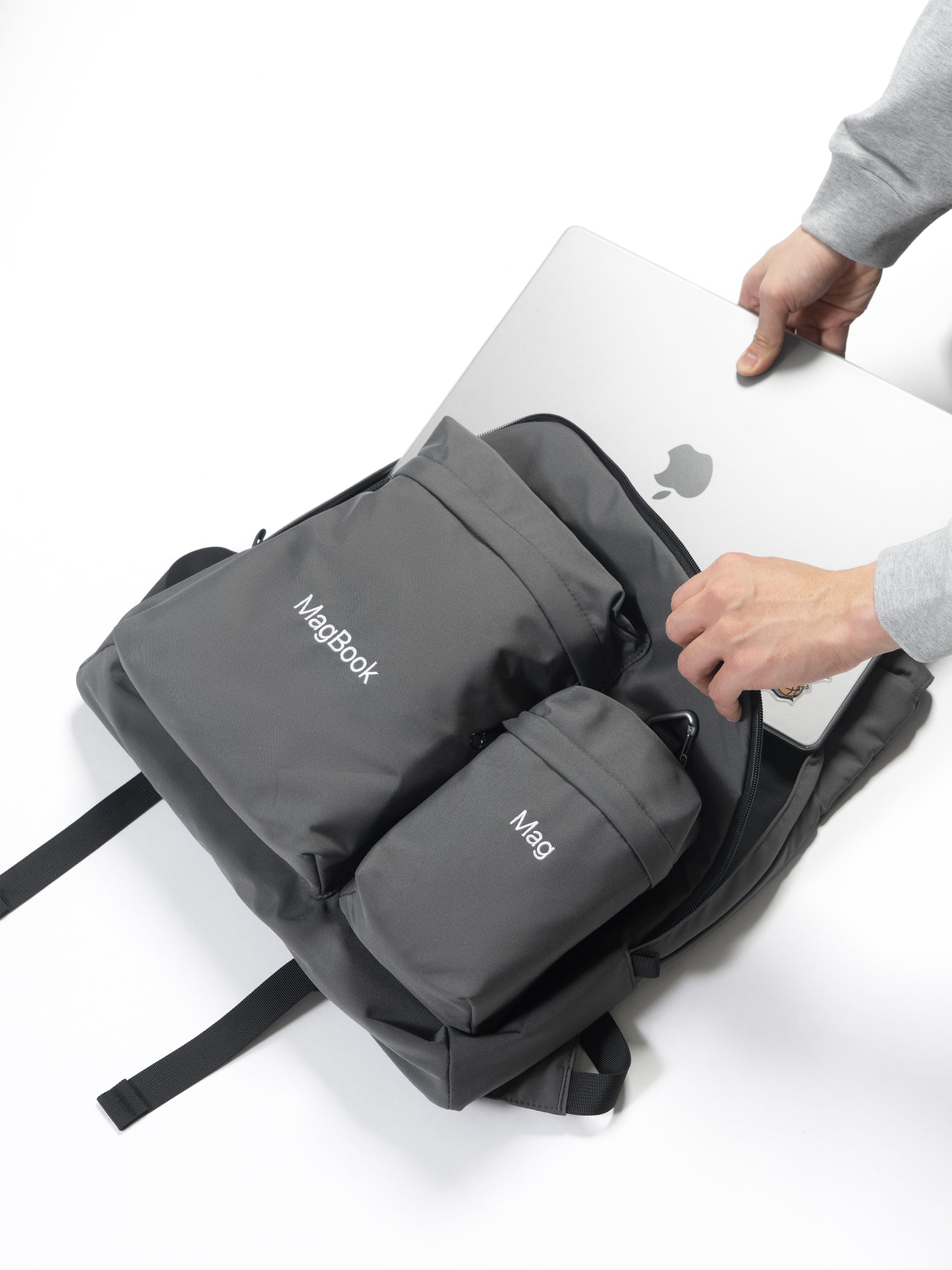MagBook Nylon Backpack - Grey
