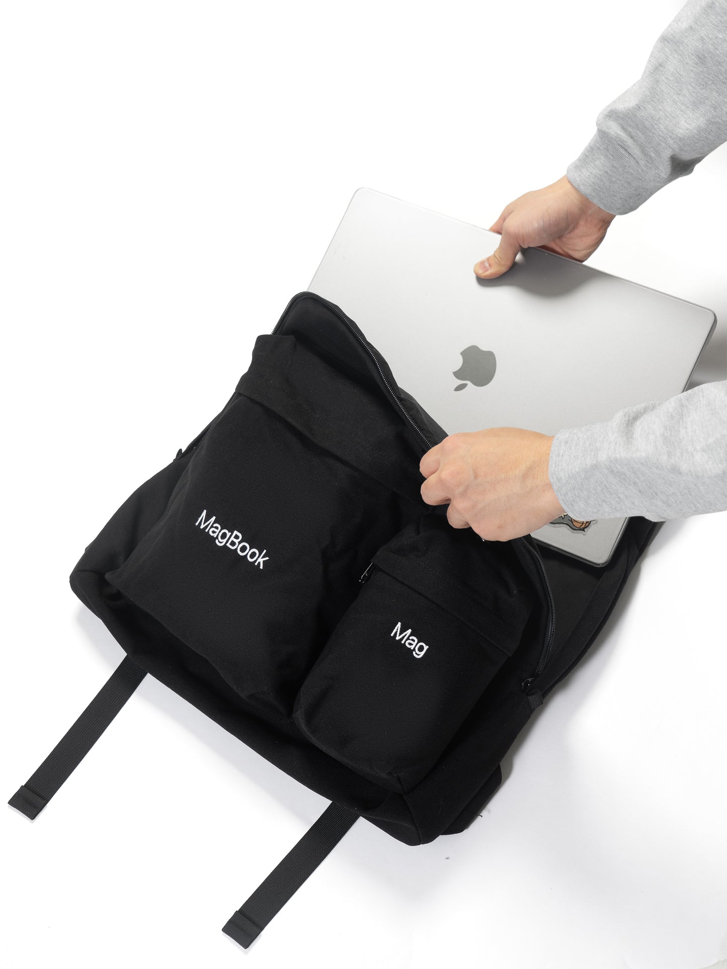 MagBook Nylon Backpack - Black
