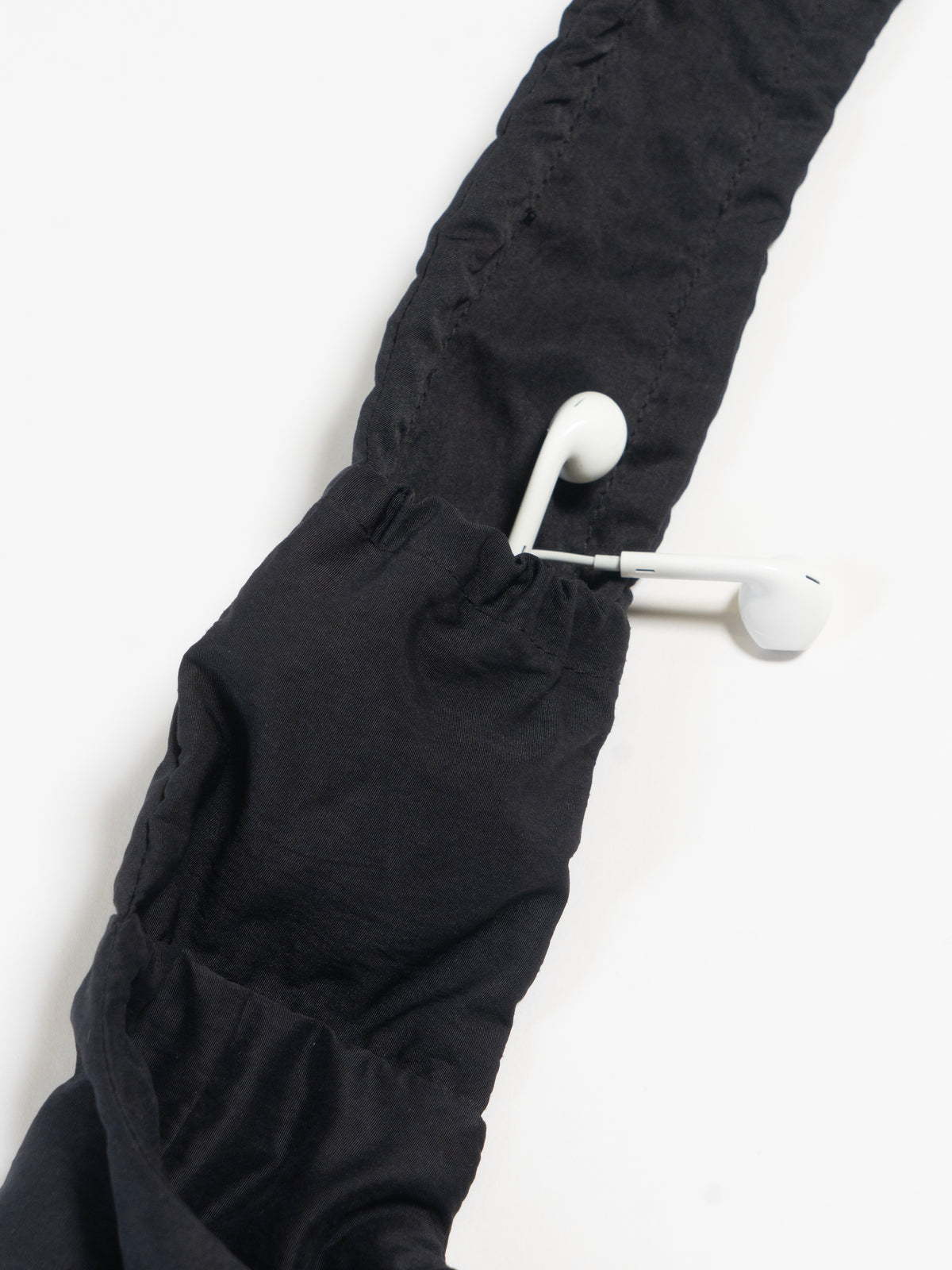 CC Nylon Drawstring Crossbody Bag