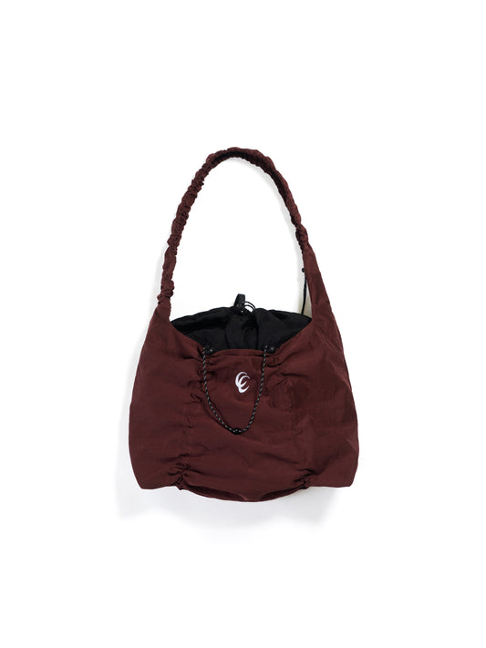 CC Nylon Drawstring Crossbody Bag