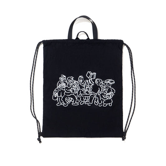 Art Book Fair Knapsack-Black