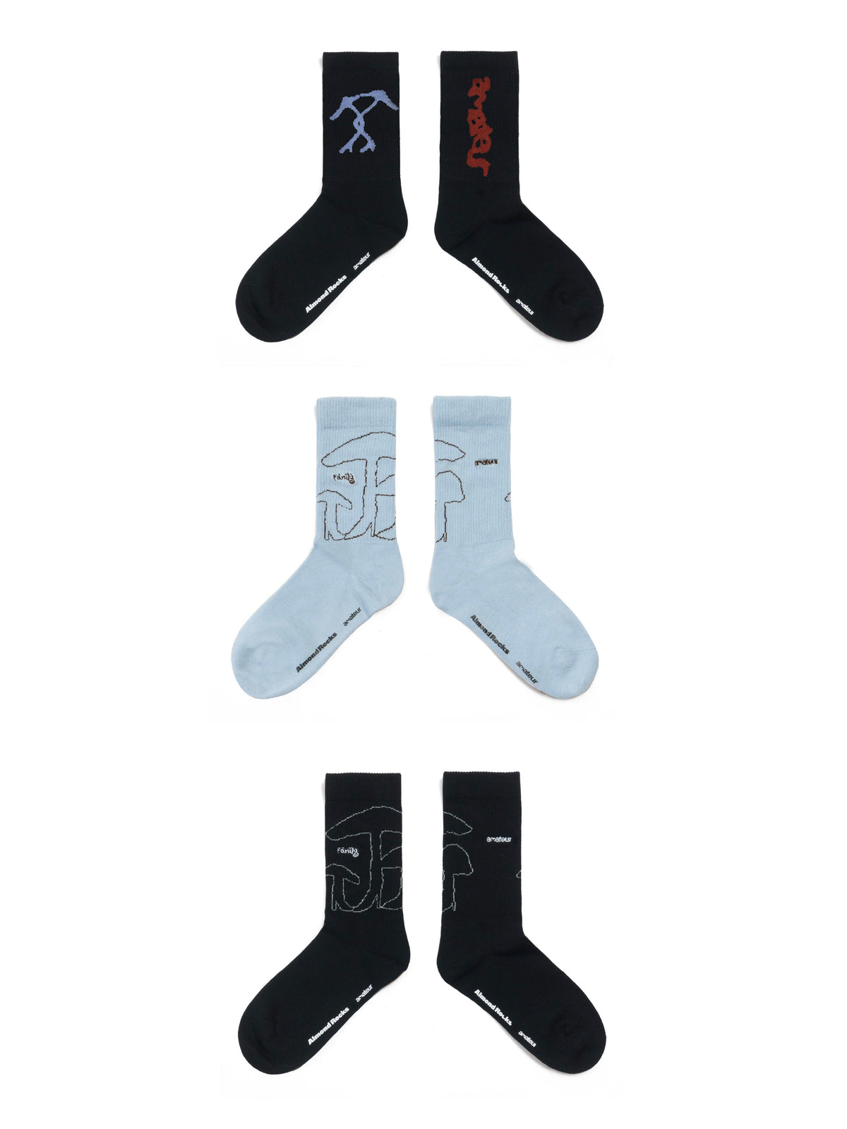 Same Paper x AR Family Socks