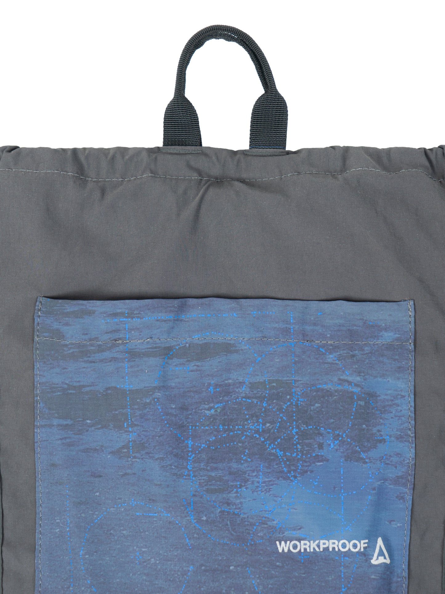 Same Paper x Han Gao Nylon Backpack Dark Grey