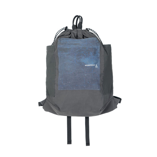 Same Paper x Han Gao Nylon Backpack Dark Grey