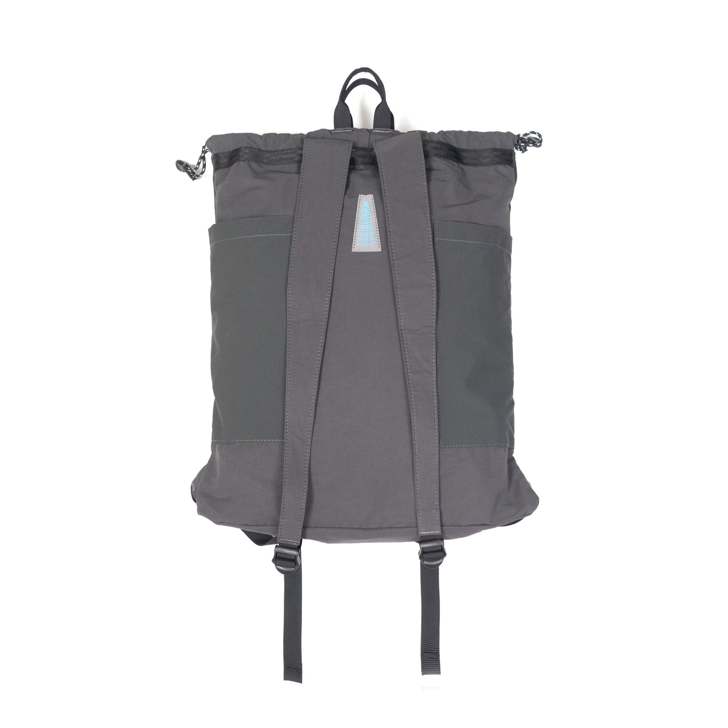 Same Paper x Han Gao Nylon Backpack Dark Grey