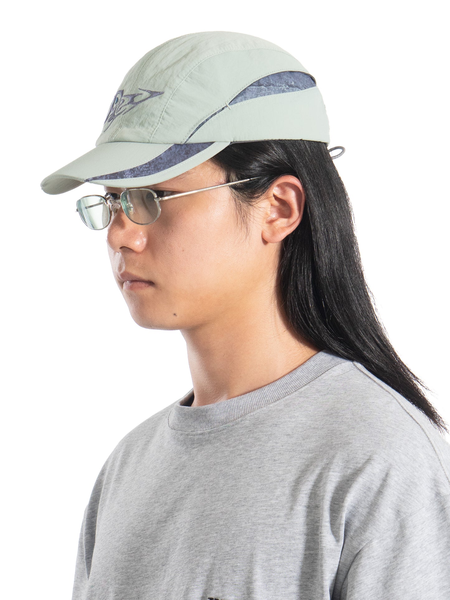 Same Paper x Han Gao - Nylon Paper Hat Aqua Green