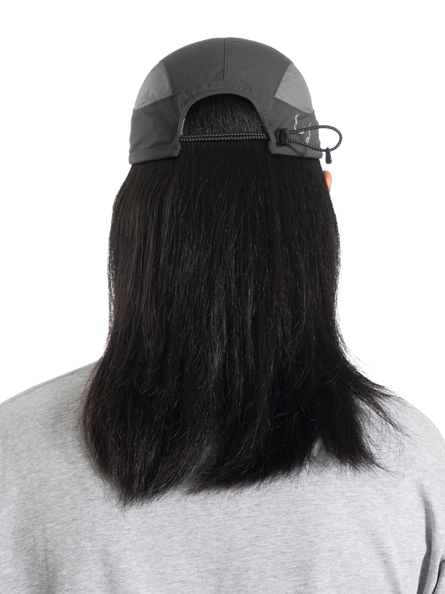 Same Paper x Han Gao - Nylon Knee Hat Dark Grey