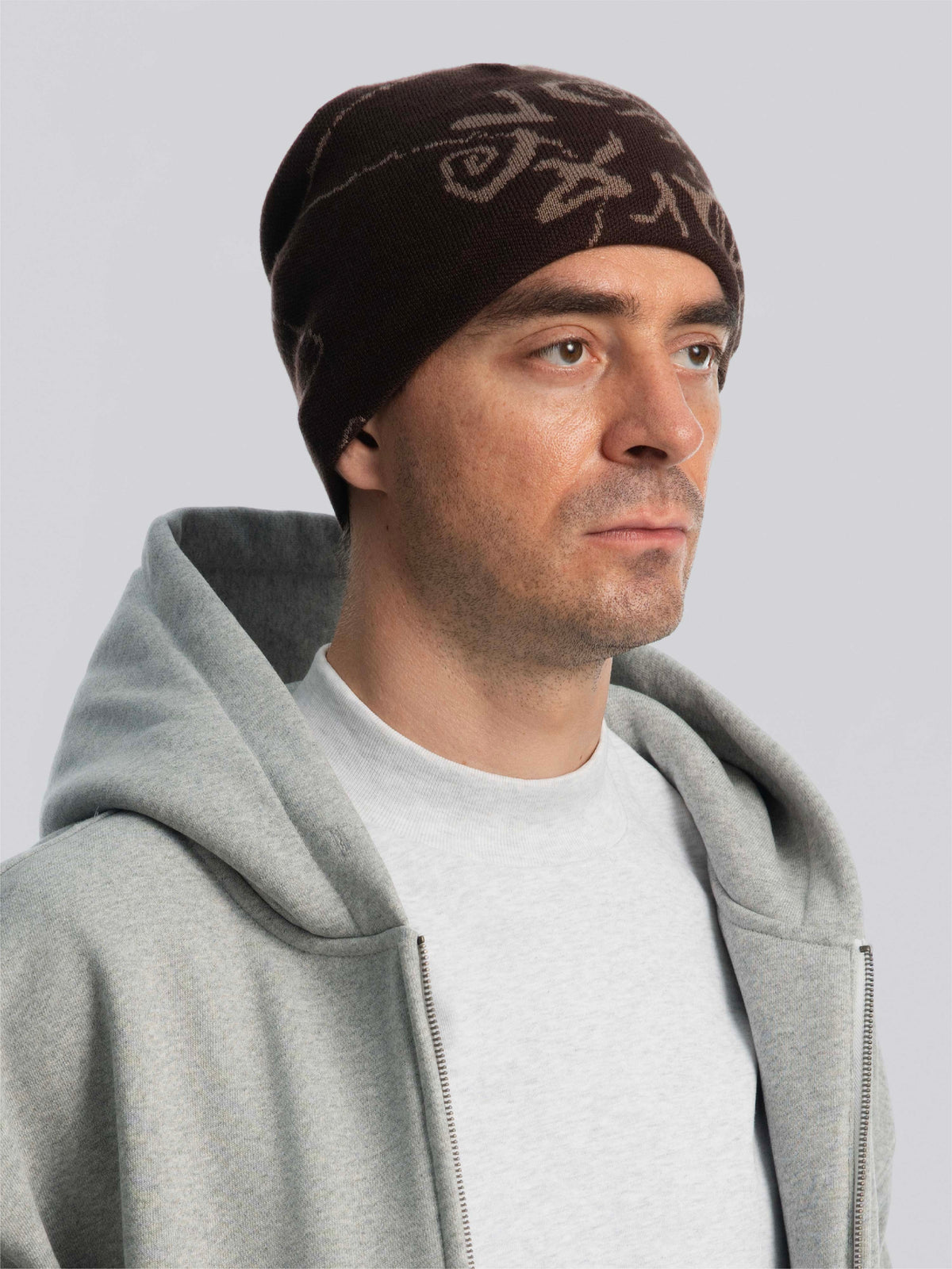 amatuer Spiral Wool Beanie
