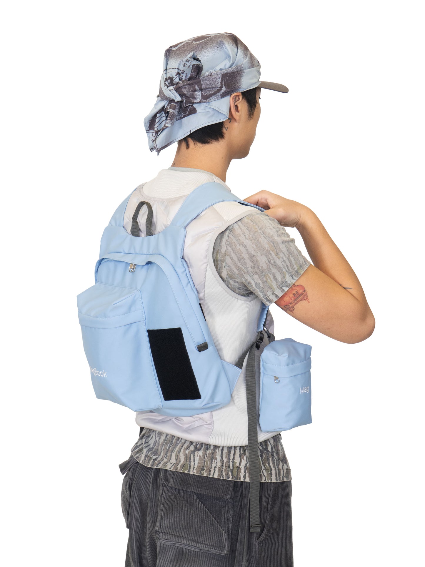 MagBook Nylon Backpack Mini - Ice Water Blue