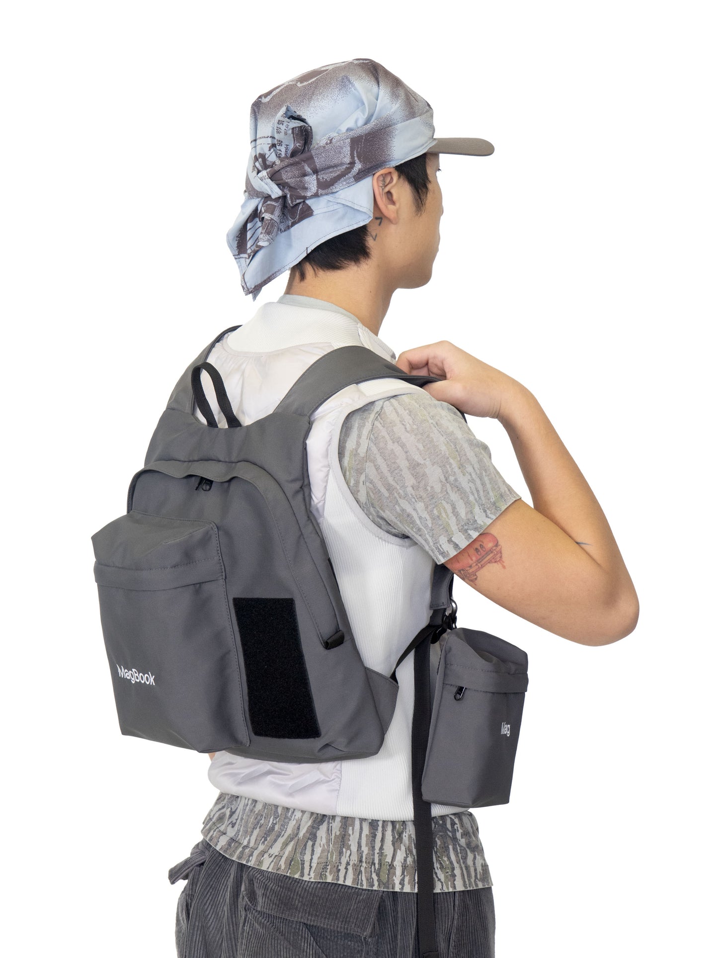 MagBook Nylon Backpack Mini - Grey