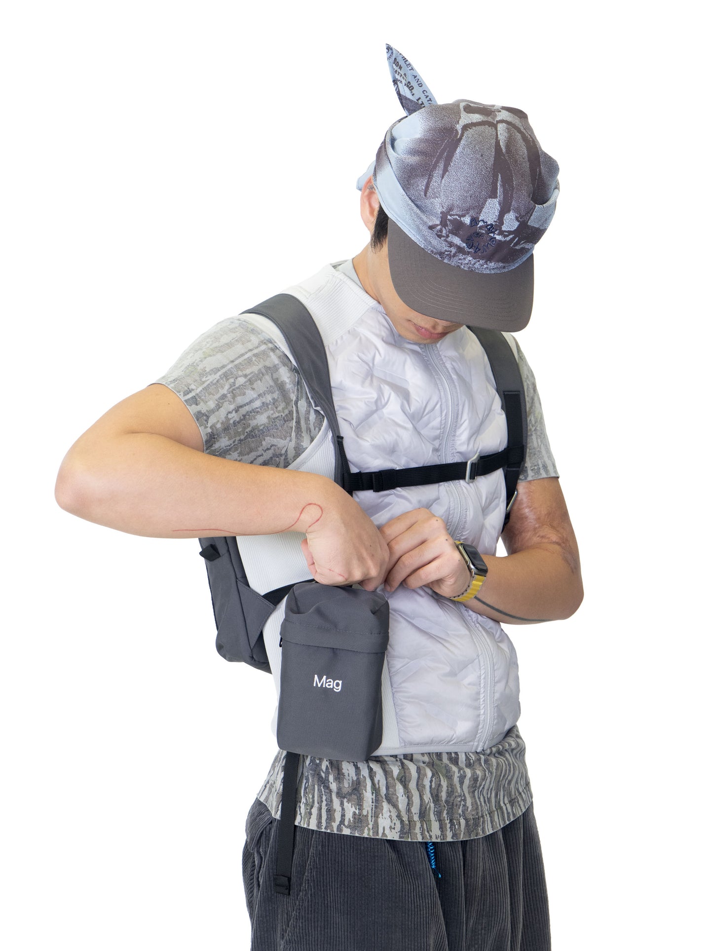MagBook Nylon Backpack Mini - Grey