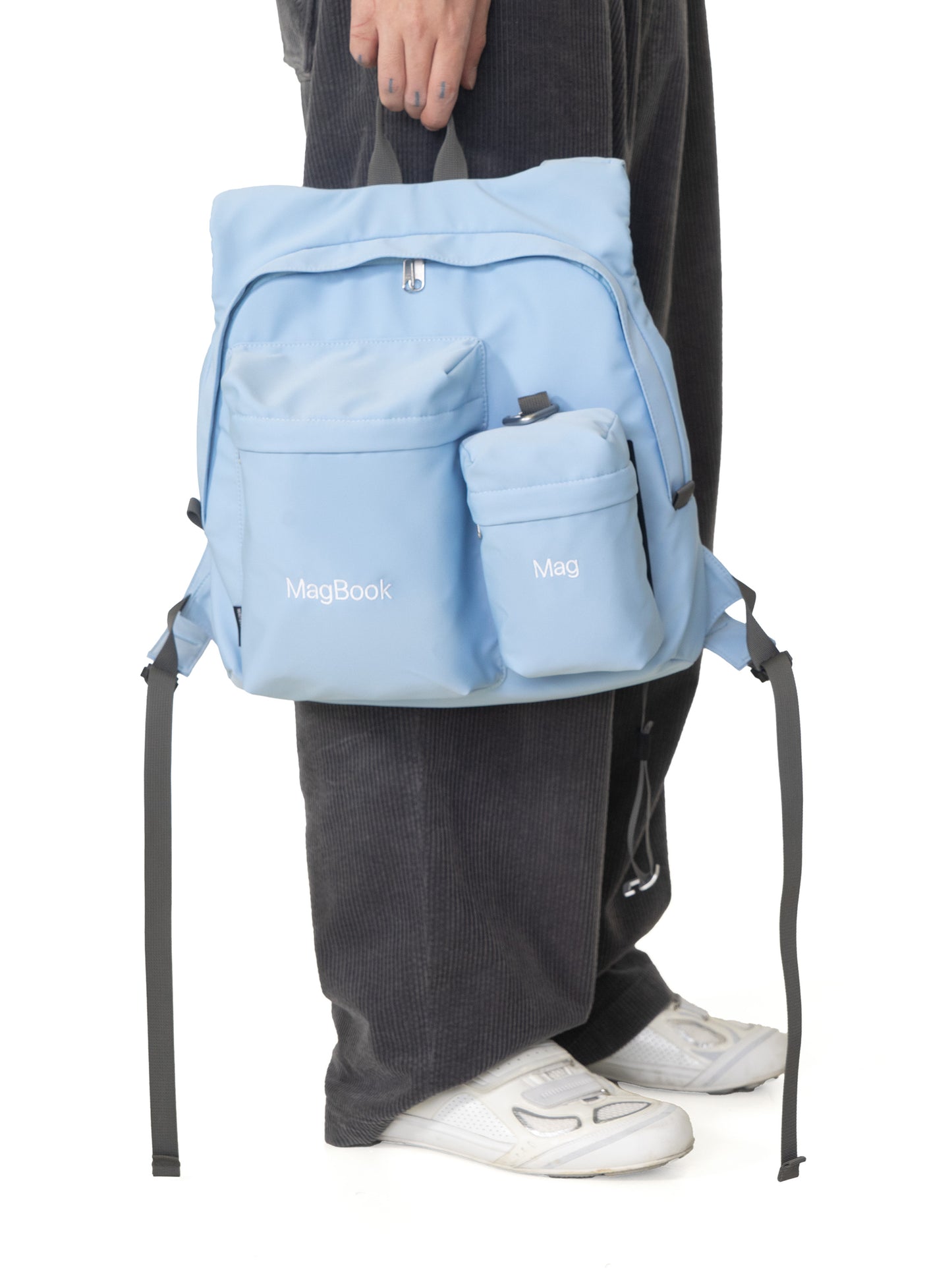 MagBook Nylon Backpack Mini - Ice Water Blue