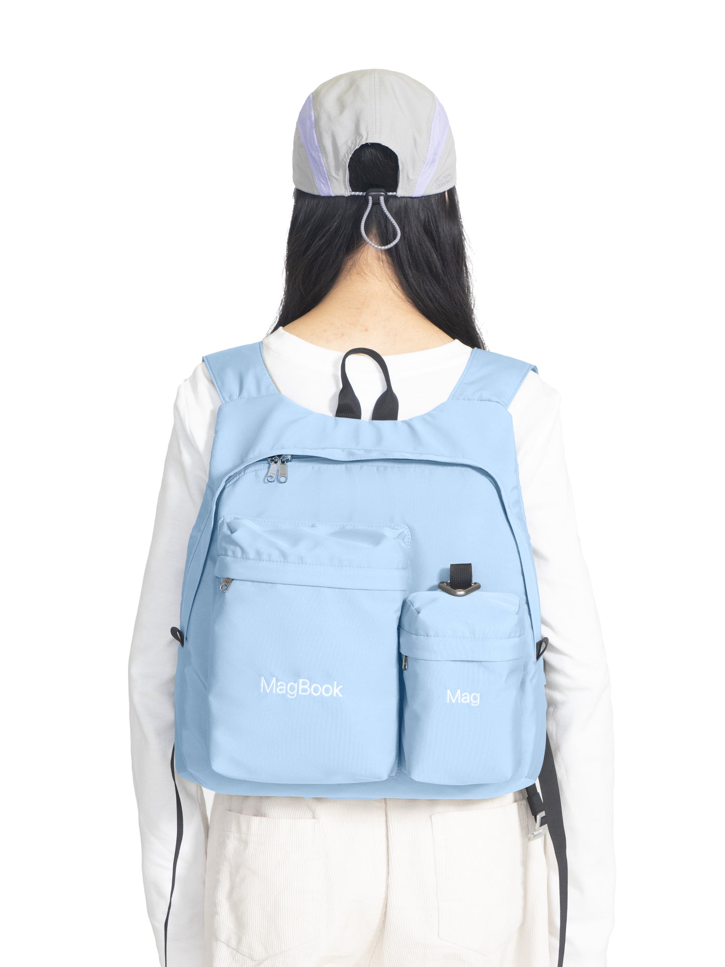 MagBook Nylon Backpack Mini - Ice Water Blue
