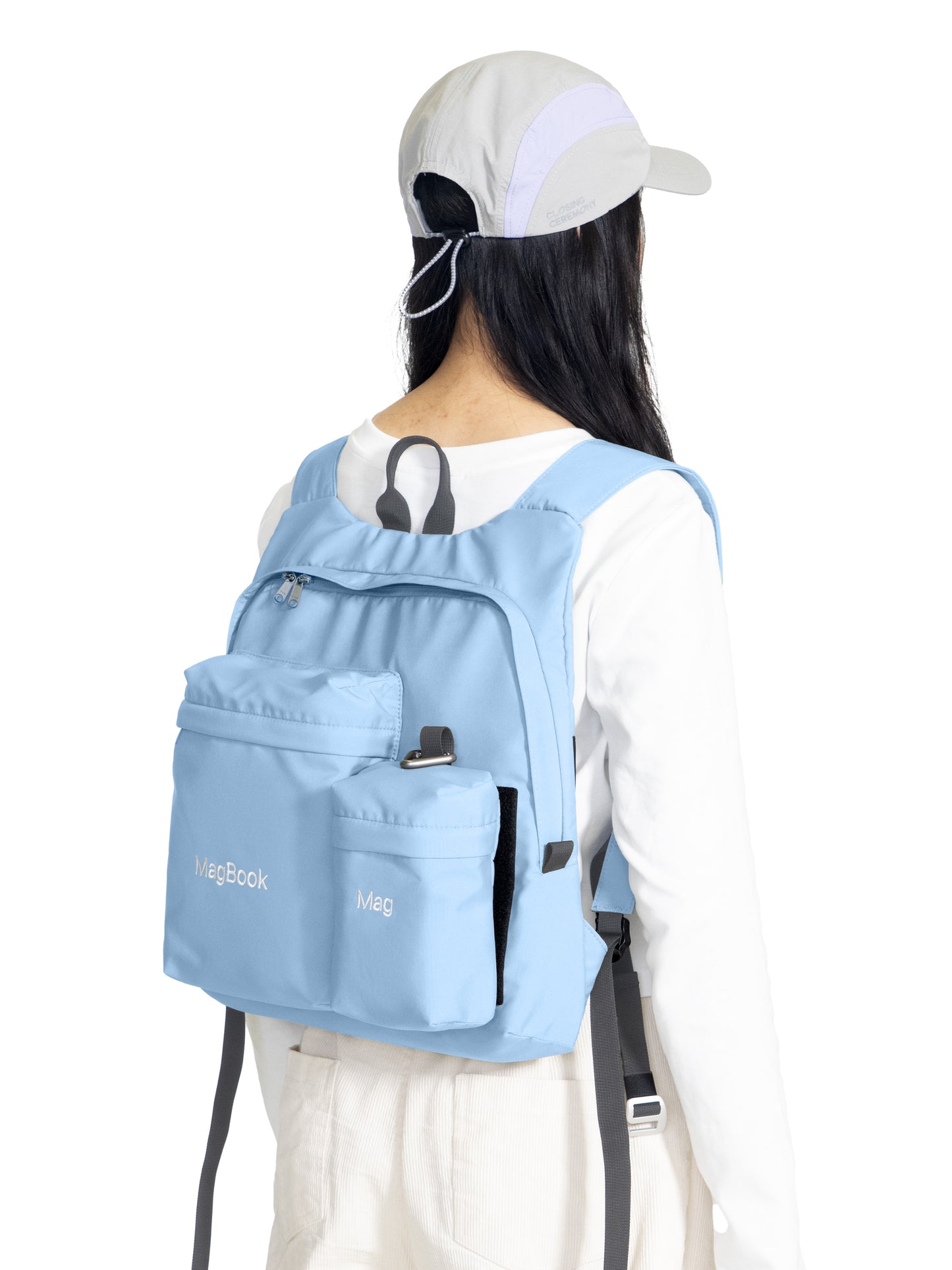 MagBook Nylon Backpack Mini - Ice Water Blue