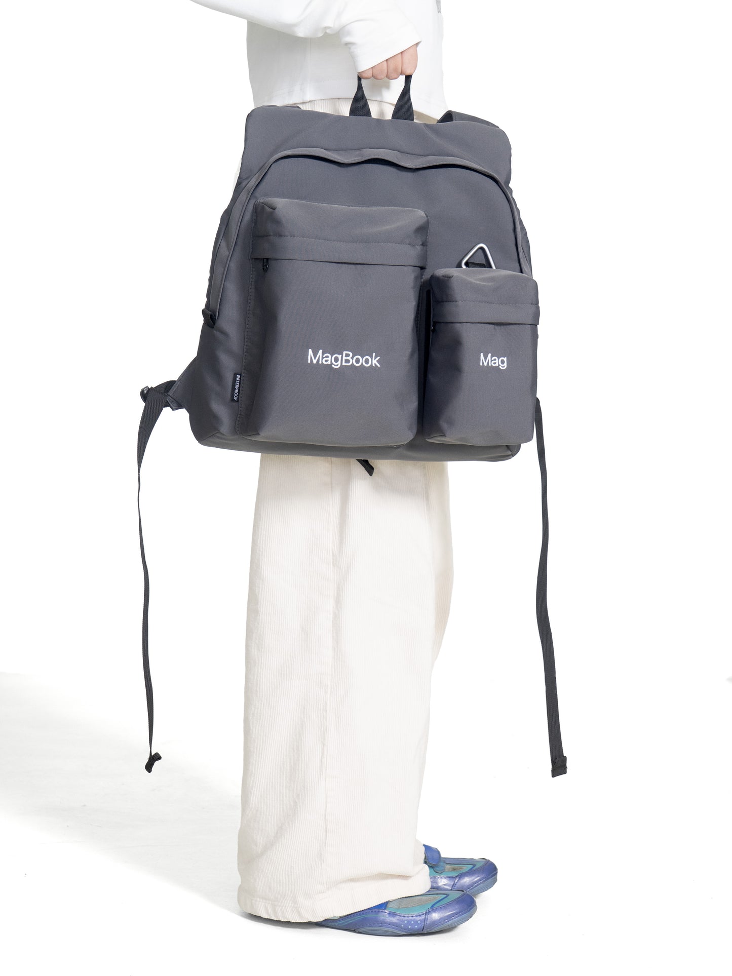 MagBook Nylon Backpack Mini - Grey