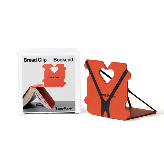 amateur Bread Bookend RED Set 2 in 1